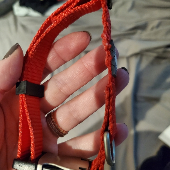 Red Top Paw Collar - Picture 2 of 4